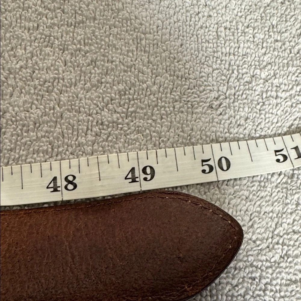 Columbia Brown Leather Belt men’s size 44 double‎ loop